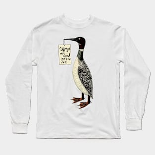 Common Loon Long Sleeve T-Shirt